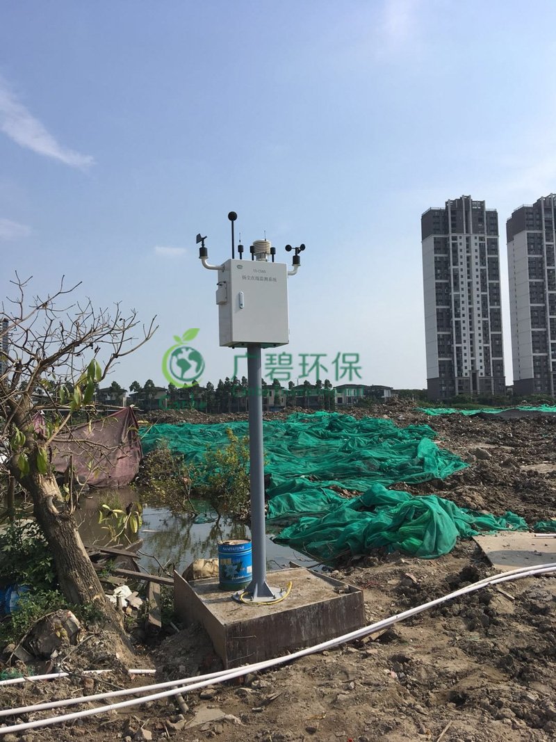 順德勒流儲備地塊揚(yáng)塵視頻監(jiān)控系統(tǒng)(圖2)