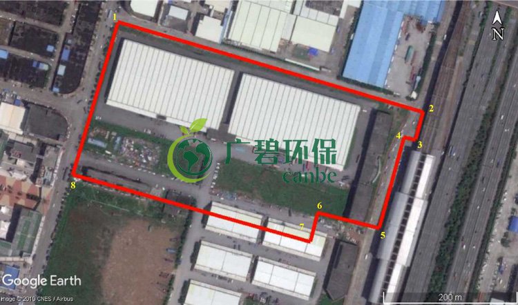 順德容桂桂洲大道場地環(huán)境初步調(diào)查(圖1)