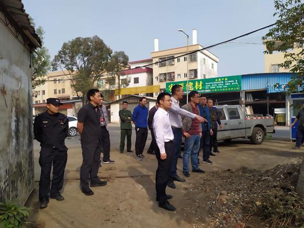 大良黨工委書記、順控環(huán)保水務(wù)總經(jīng)理一行視察黑臭水體治理工作